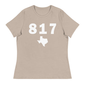 817 Area Code Women's Relaxed T Shirt