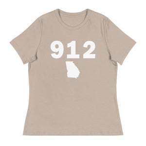 912 Area Code Women's Relaxed T Shirt