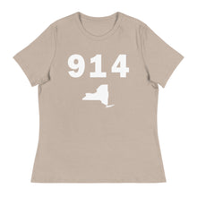 Load image into Gallery viewer, 914 Area Code Women&#39;s Relaxed T Shirt