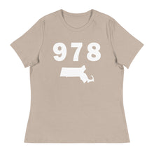 Load image into Gallery viewer, 978 Area Code Women&#39;s Relaxed T Shirt