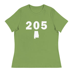 205 Area Code Women's Relaxed T Shirt