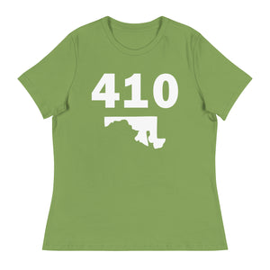 410 Area Code Women's Relaxed T Shirt