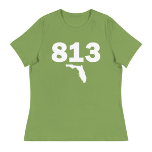 813 Area Code Women's Relaxed T Shirt