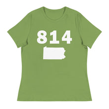 Load image into Gallery viewer, 814 Area Code Women&#39;s Relaxed T Shirt