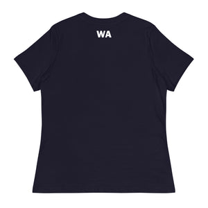 253 Area Code Women's Relaxed T Shirt