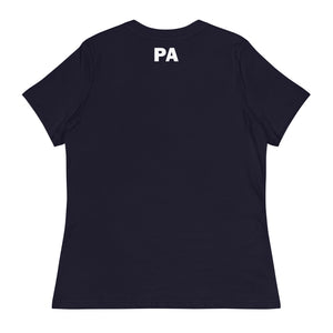 814 Area Code Women's Relaxed T Shirt