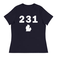 Load image into Gallery viewer, 231 Area Code Women&#39;s Relaxed T Shirt