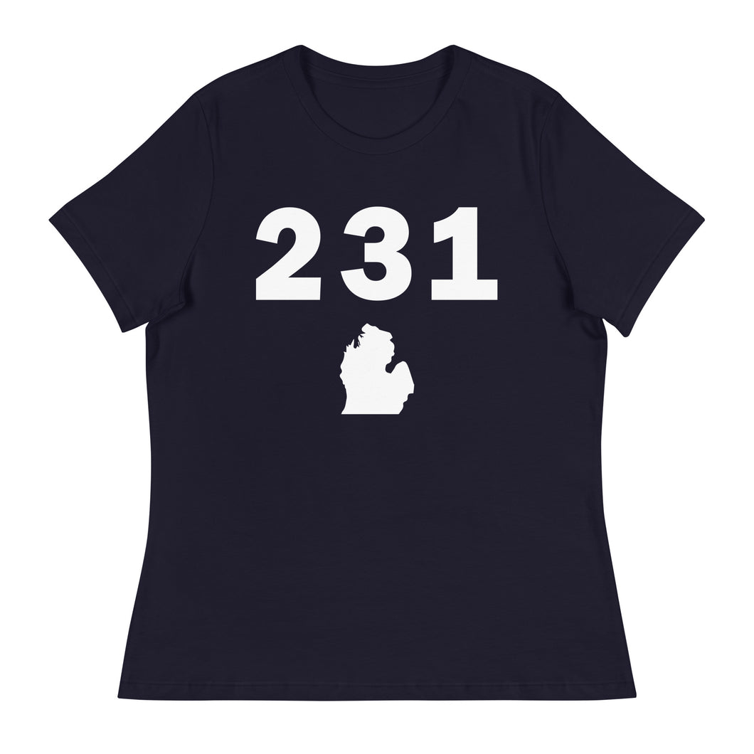 231 Area Code Women's Relaxed T Shirt