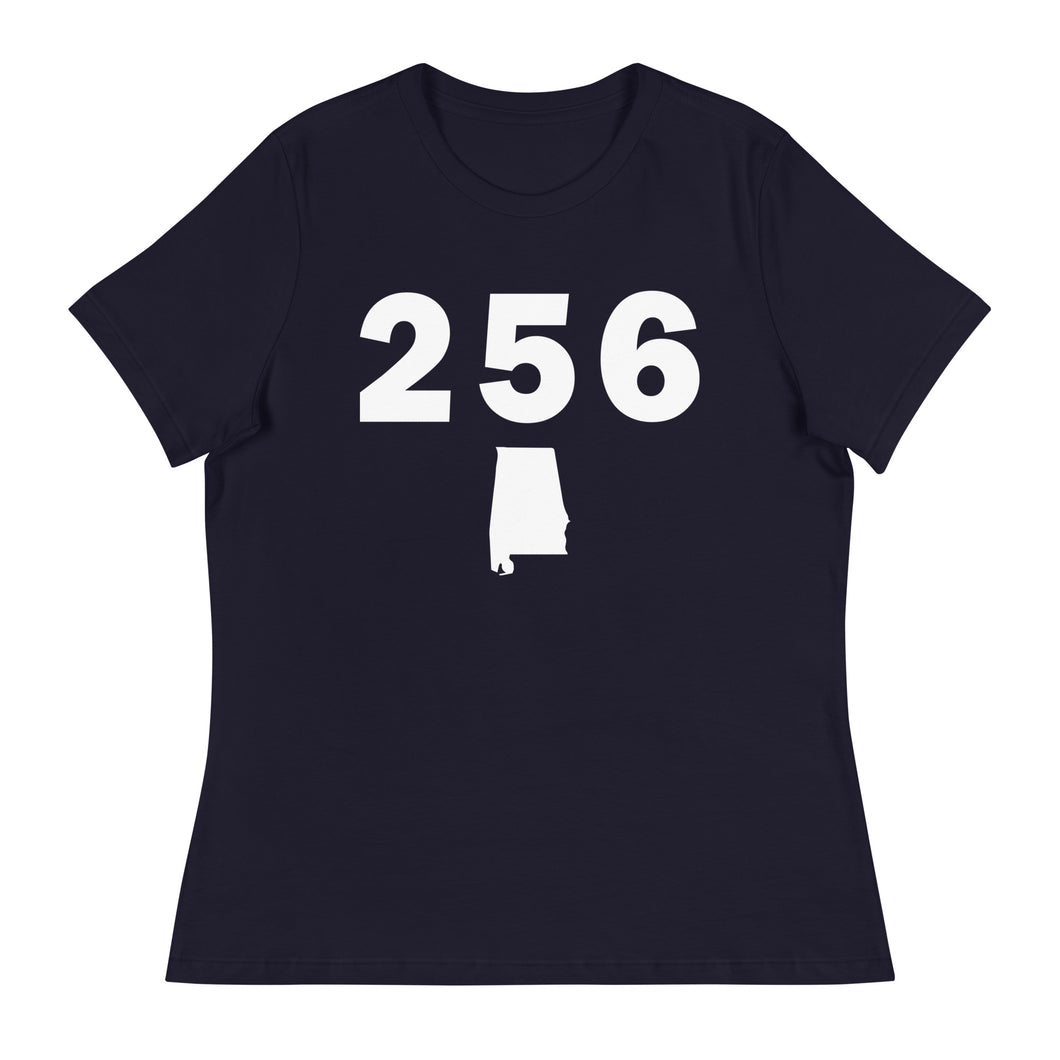 256 Area Code Women's Relaxed T Shirt