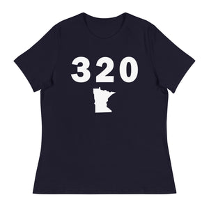 320 Area Code Women's Relaxed T Shirt