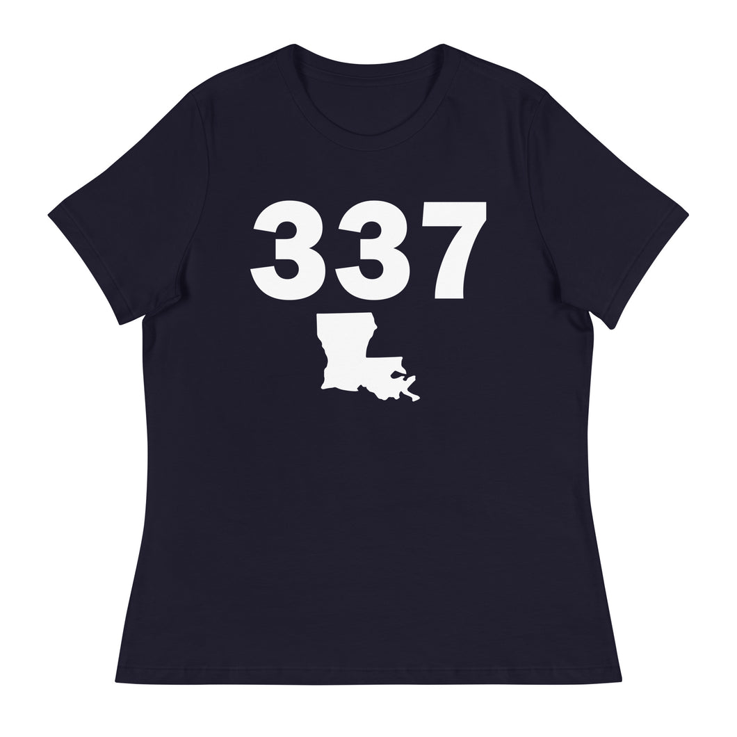 337 Area Code Women's Relaxed T Shirt