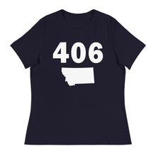 Load image into Gallery viewer, 406 Area Code Women&#39;s Relaxed T Shirt