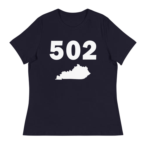 502 Area Code Women's Relaxed T Shirt