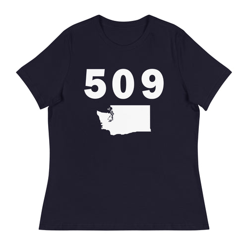 509 Area Code Women's Relaxed T Shirt