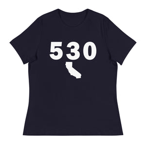 530 Area Code Women's Relaxed T Shirt