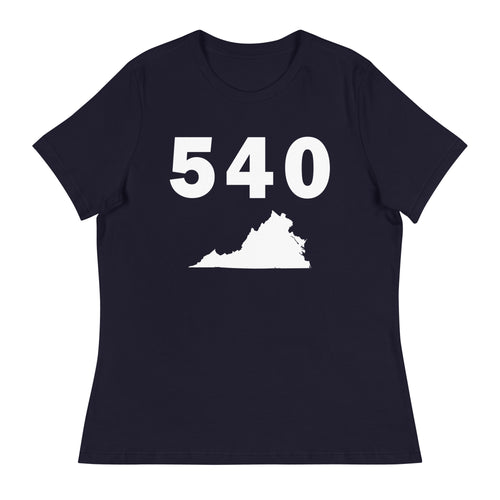 540 Area Code Women's Relaxed T Shirt