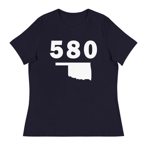 580 Area Code Women's Relaxed T Shirt