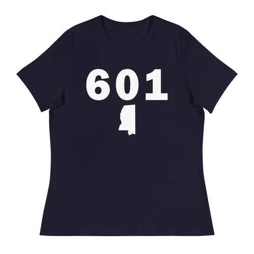 601 Area Code Women's Relaxed T Shirt
