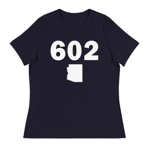 602 Area Code Women's Relaxed T Shirt