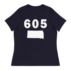 605 Area Code Women's Relaxed T Shirt