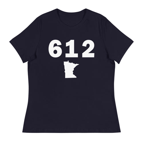 612 Area Code Women's Relaxed T Shirt