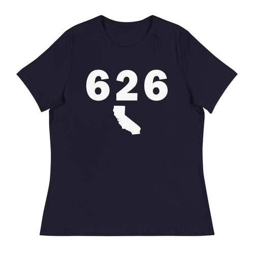 626 Area Code Women's Relaxed T Shirt