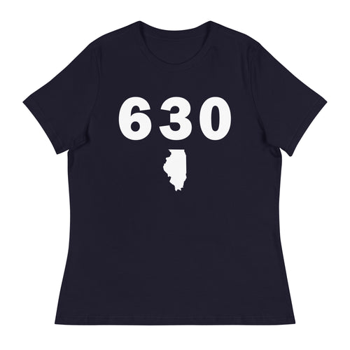 630 Area Code Women's Relaxed T Shirt