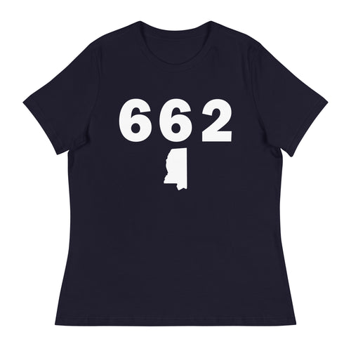 662 Area Code Women's Relaxed T Shirt