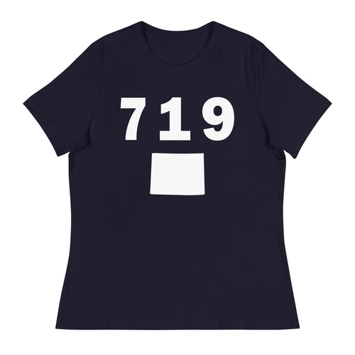 719 Area Code Women's Relaxed T Shirt
