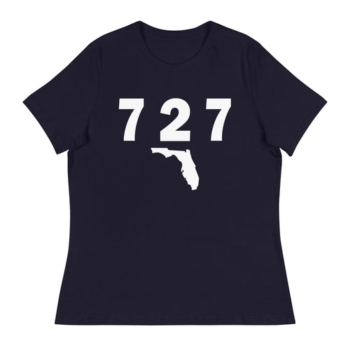 727 Area Code Women's Relaxed T Shirt