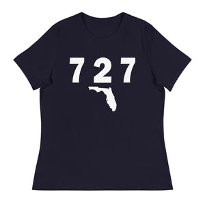 727 Area Code Women's Relaxed T Shirt