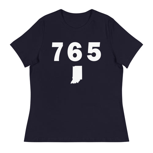 765 Area Code Women's Relaxed T Shirt