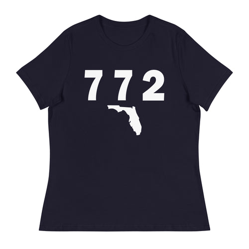 772 Area Code Women's Relaxed T Shirt