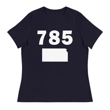 Load image into Gallery viewer, 785 Area Code Women&#39;s Relaxed T Shirt