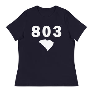 803 Area Code Women's Relaxed T Shirt