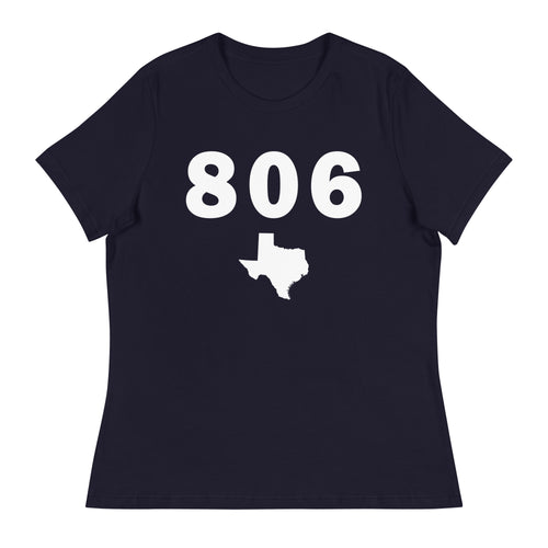 806 Area Code Women's Relaxed T Shirt