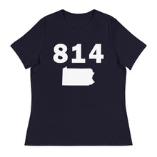 Load image into Gallery viewer, 814 Area Code Women&#39;s Relaxed T Shirt