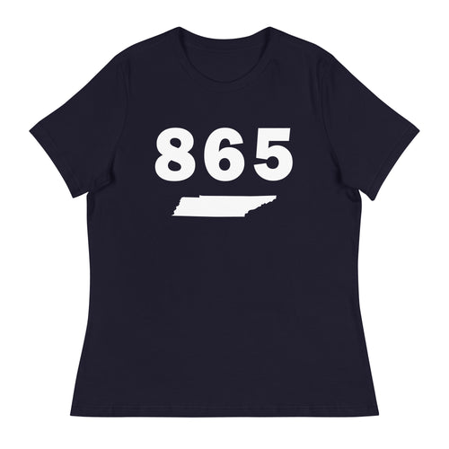 865 Area Code Women's Relaxed T Shirt