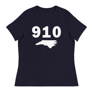 910 Area Code Women's Relaxed T Shirt