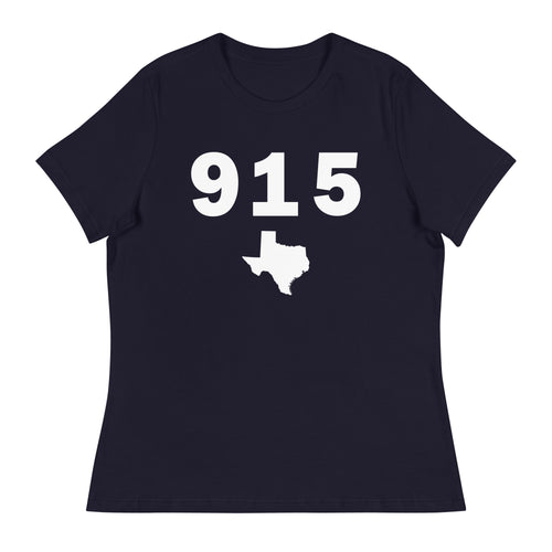 915 Area Code Women's Relaxed T Shirt