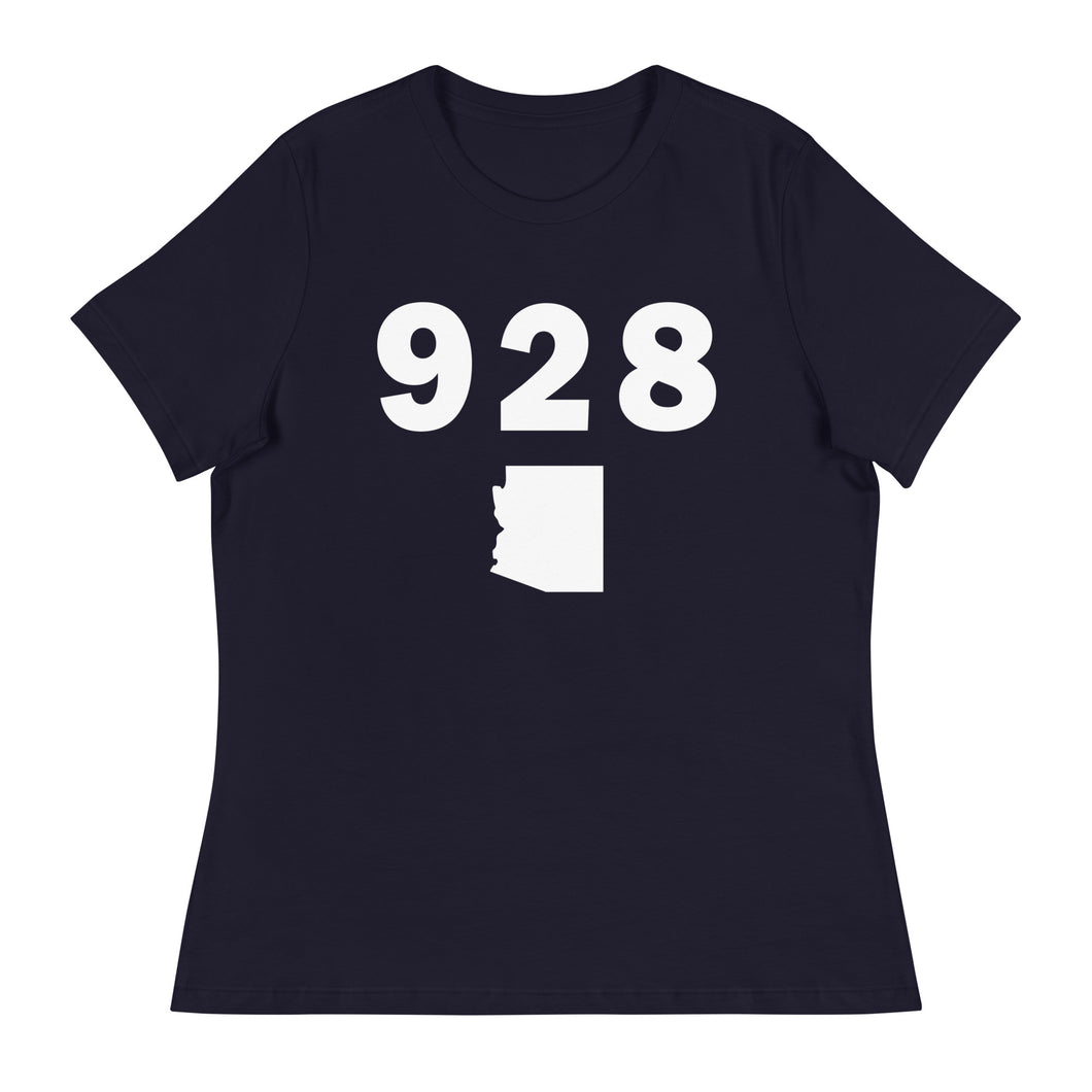 928 Area Code Women's Relaxed T Shirt