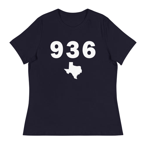 936 Area Code Women's Relaxed T Shirt