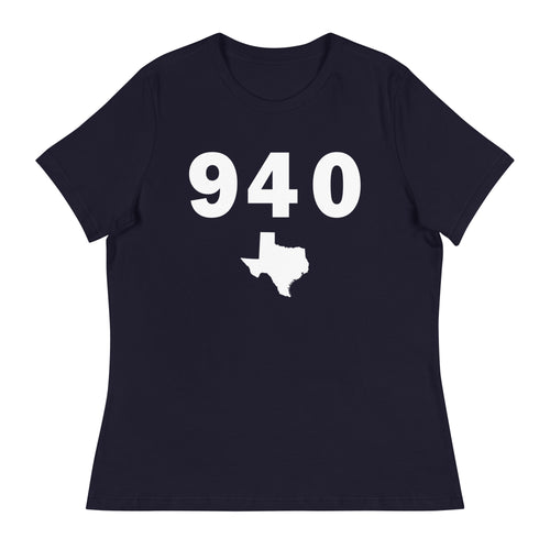 940 Area Code Women's Relaxed T Shirt