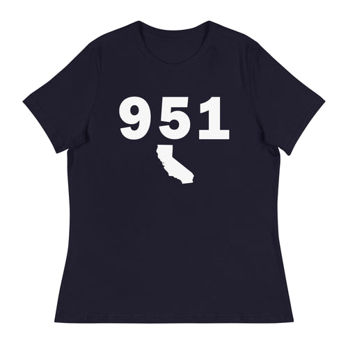 951 Area Code Women's Relaxed T Shirt