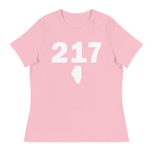 Load image into Gallery viewer, 217 Area Code Women&#39;s Relaxed T Shirt