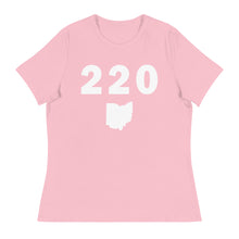 Load image into Gallery viewer, 220 Area Code Women&#39;s Relaxed T Shirt
