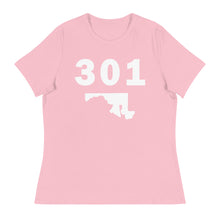 Load image into Gallery viewer, 301 Area Code Women&#39;s Relaxed T Shirt