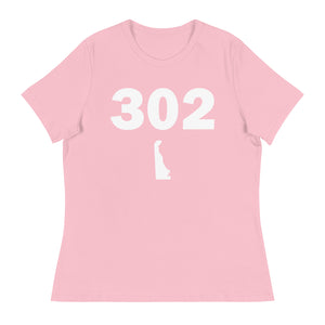 302 Area Code Women's Relaxed T Shirt