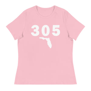 305 Area Code Women's Relaxed T Shirt