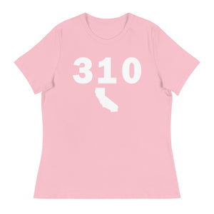 310 Area Code Women's Relaxed T Shirt